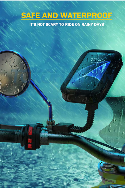 Motorcycle Phone Mount – Anti Vibration & Secure Grip