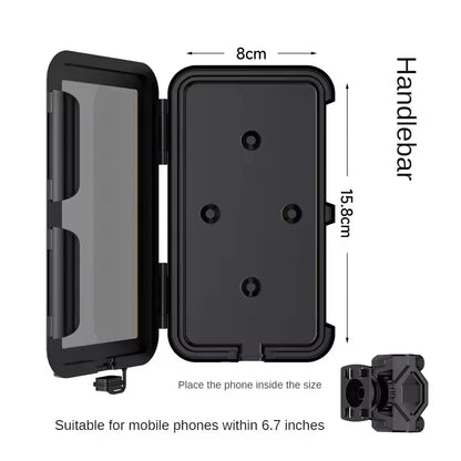 Motorcycle Phone Mount – Anti Vibration & Secure Grip