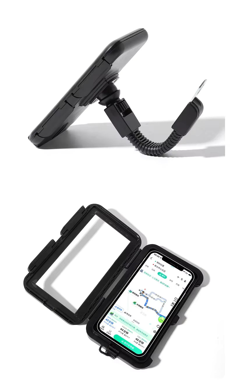 Motorcycle Phone Mount – Anti Vibration & Secure Grip