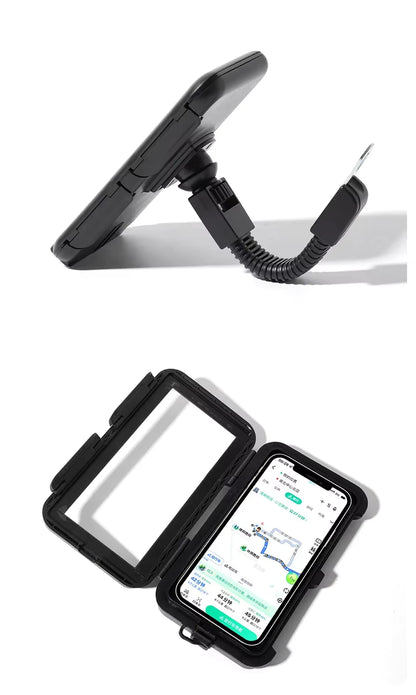 Motorcycle Phone Mount – Anti Vibration & Secure Grip